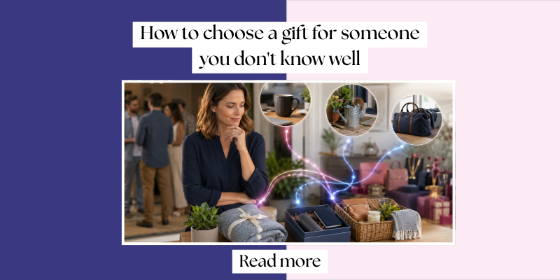 How to Choose a Gift for Someone You Don’t Know Well
